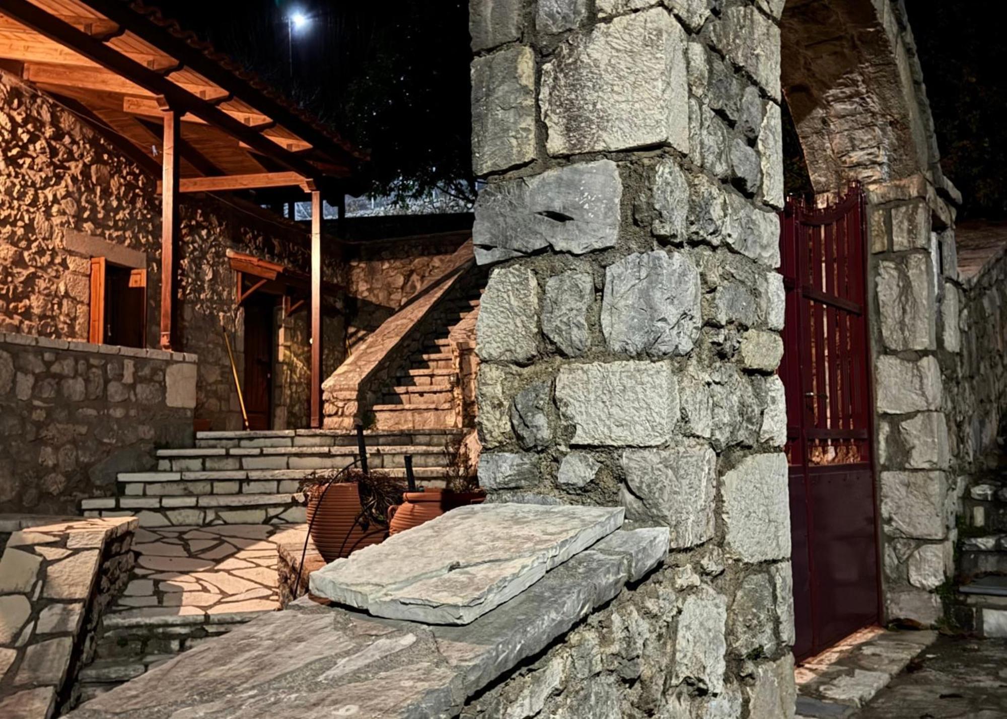Terra Petra Villa At Psari Trikolonon Gortynia Psárion Exterior foto