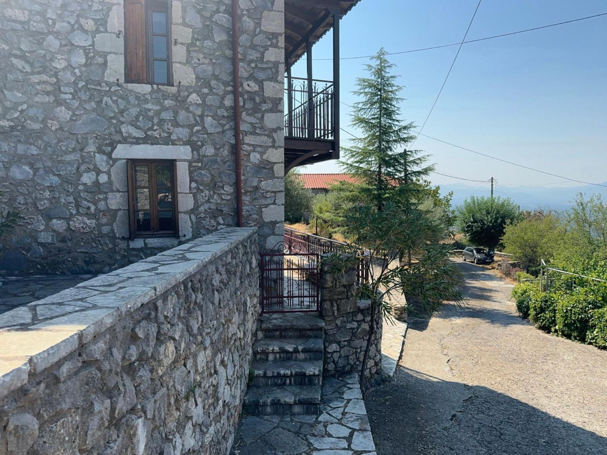 Terra Petra Villa At Psari Trikolonon Gortynia Psárion Exterior foto